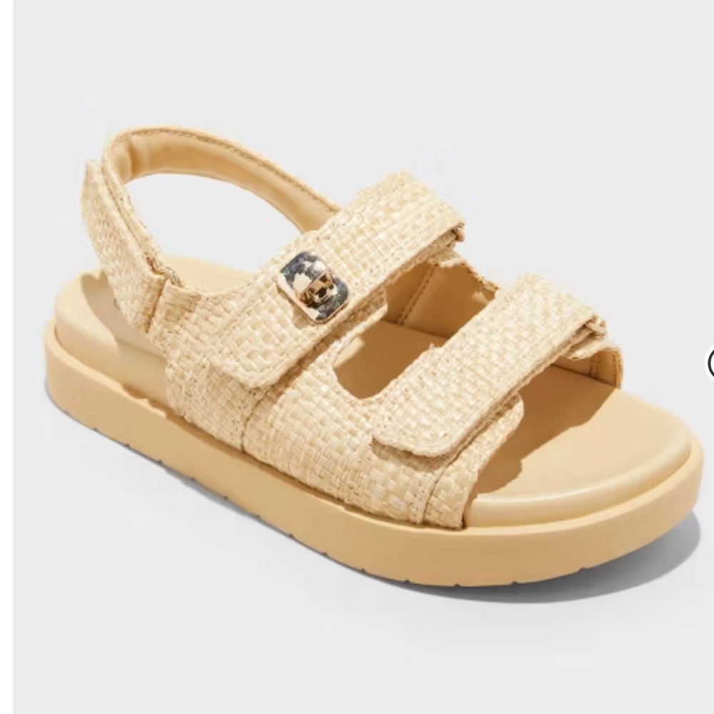Art Class Gold Kids Sandals